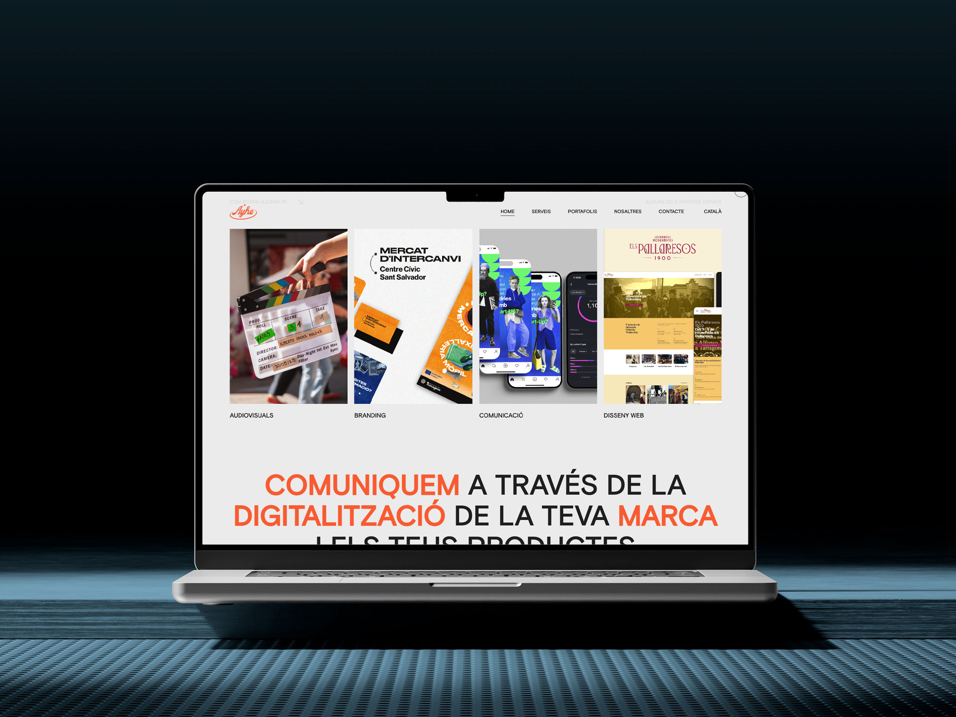 Disseny web Ayhe Communication Tarragona